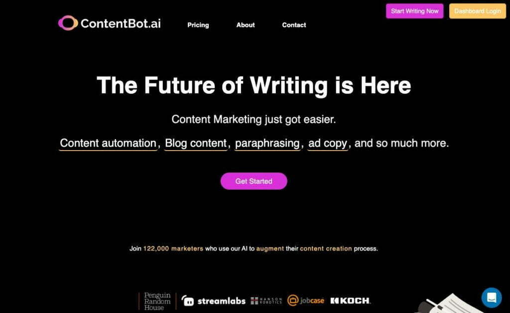 ContentBot: AI-Powered Content Creation and Marketing Tool
